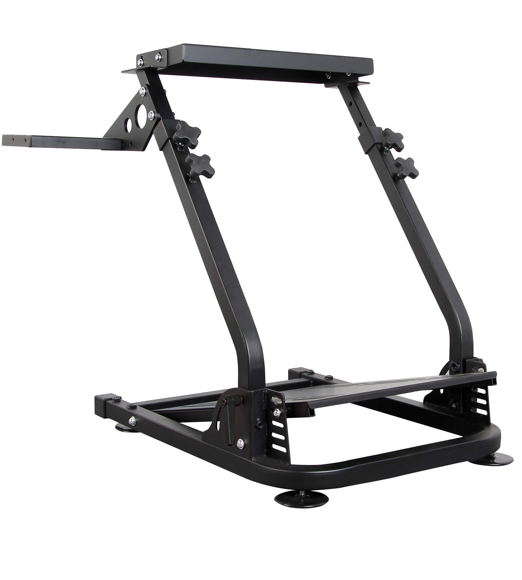 Cirearoa professional racing wheel stand for Logitech G25 G27 G29 G920 and Fanatech T300RS T500RS T300GT driving simulator setup.
