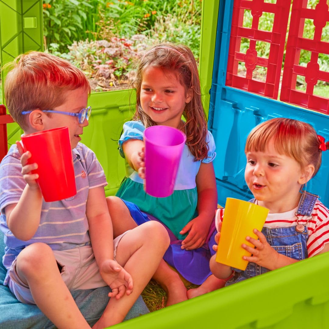 Children Playhouse Happy - 1,30 x 1,11 x 1,15 m Age 3+, Mayan