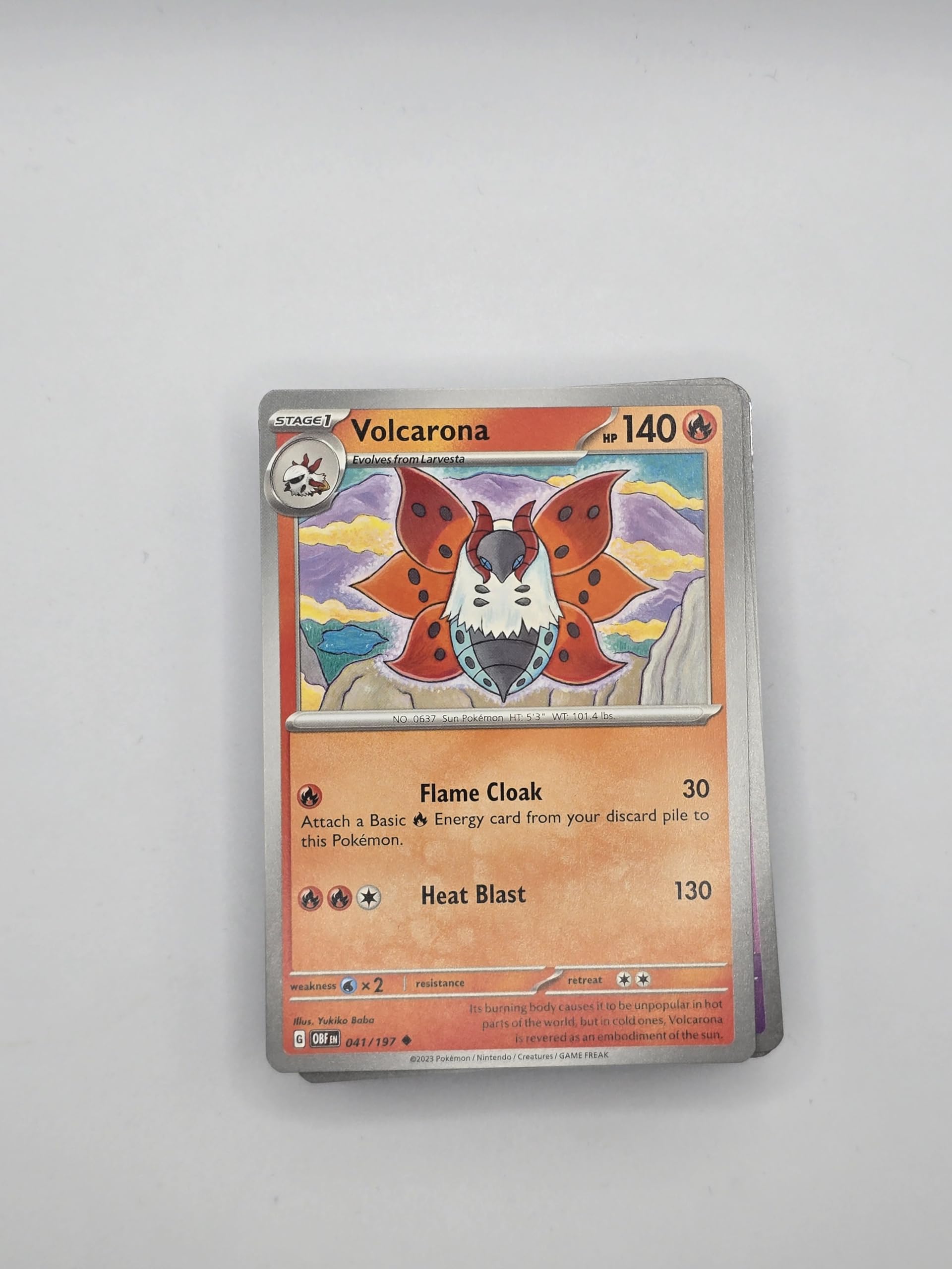 Assorted Pokémon cards featuring various characters and designs, 50 pieces displayed in a vibrant collection.