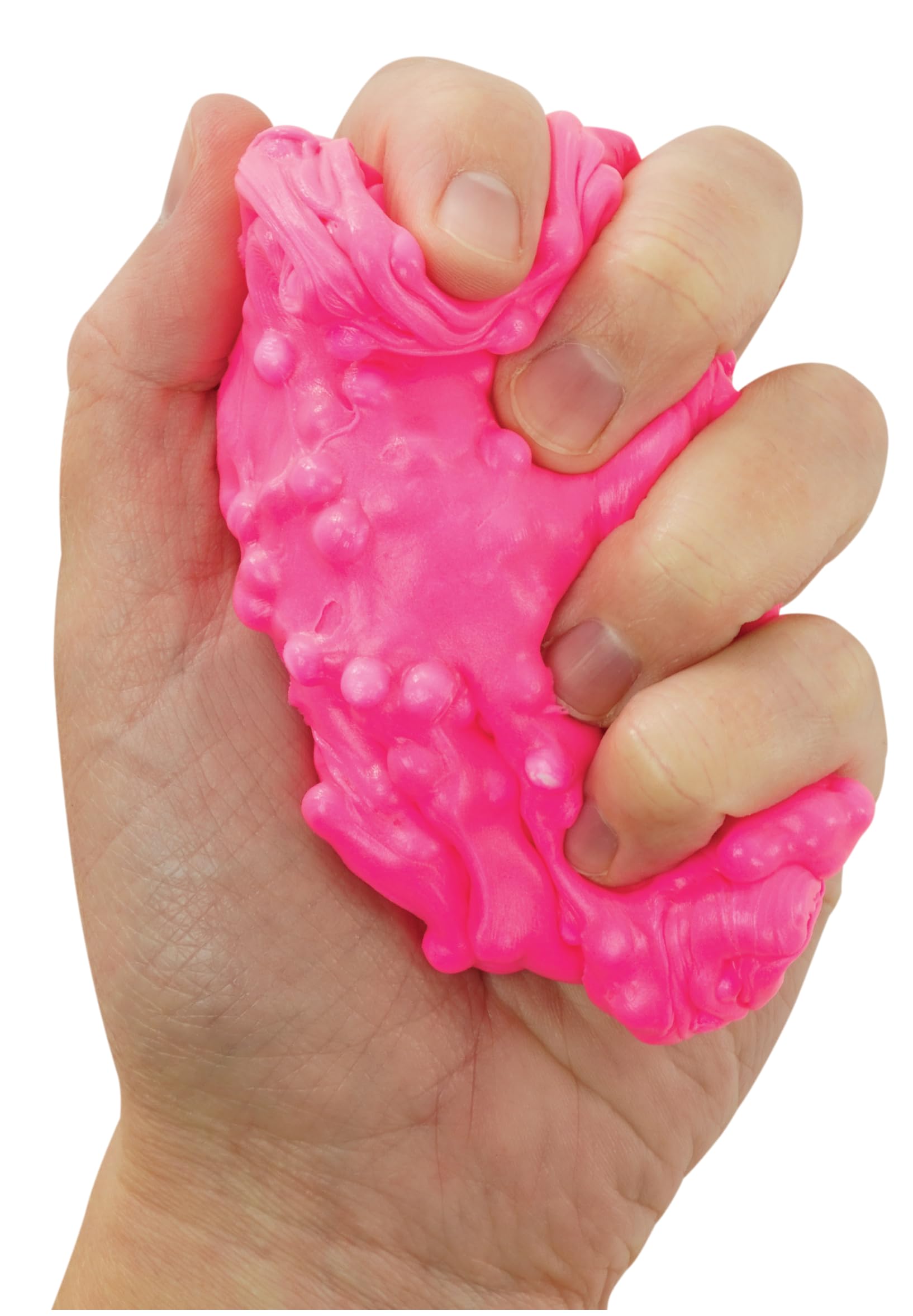 Crazy Aaron's Sponge Putty in pink multi-color, sensory therapy toy in a 4-inch tin, perfect for stress relief and creative fun