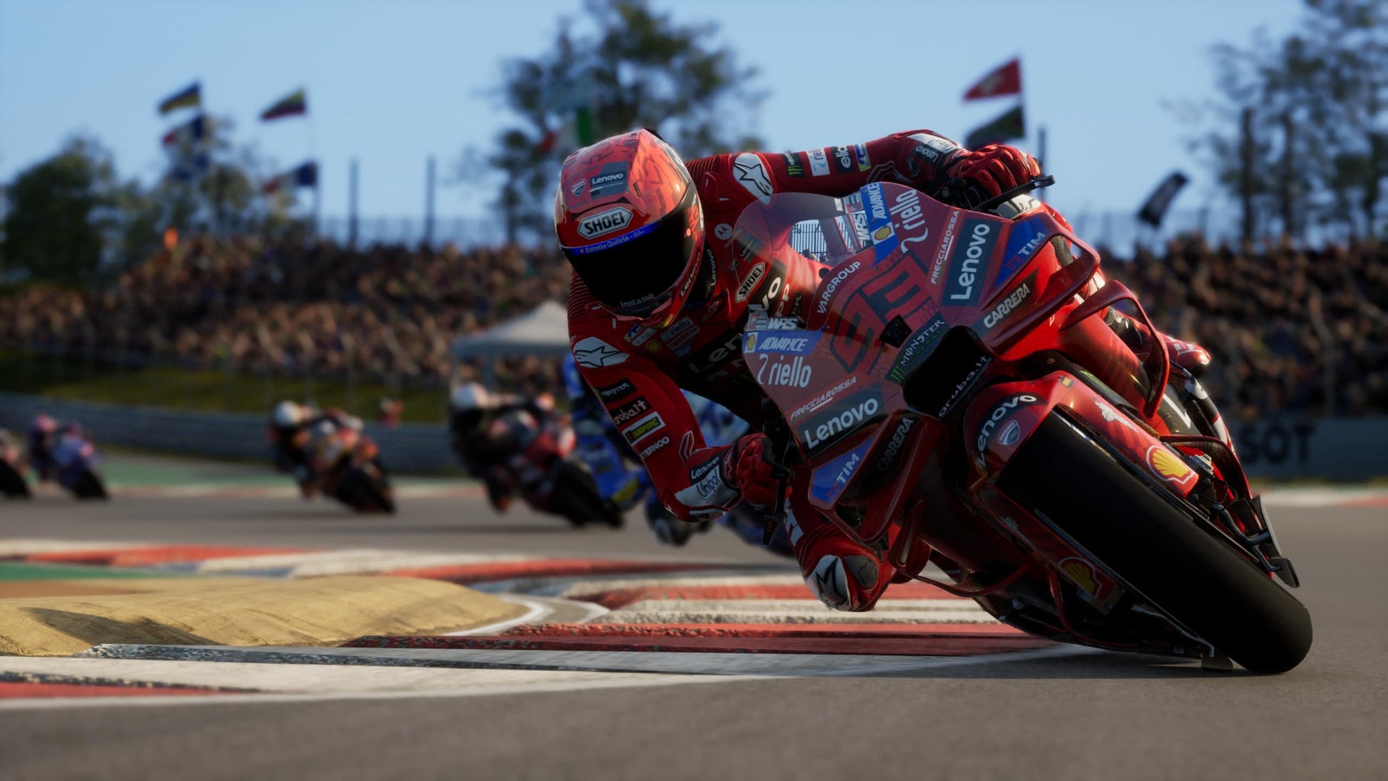 MotoGP 26 PlayStation 5 game case with cover art featuring motorcycle racers and racing graphics by Milestone.