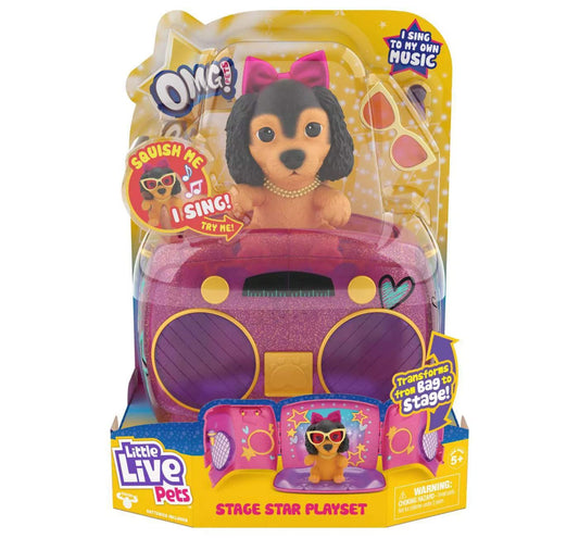 Little Live Pets OMG! Pup Star Playset