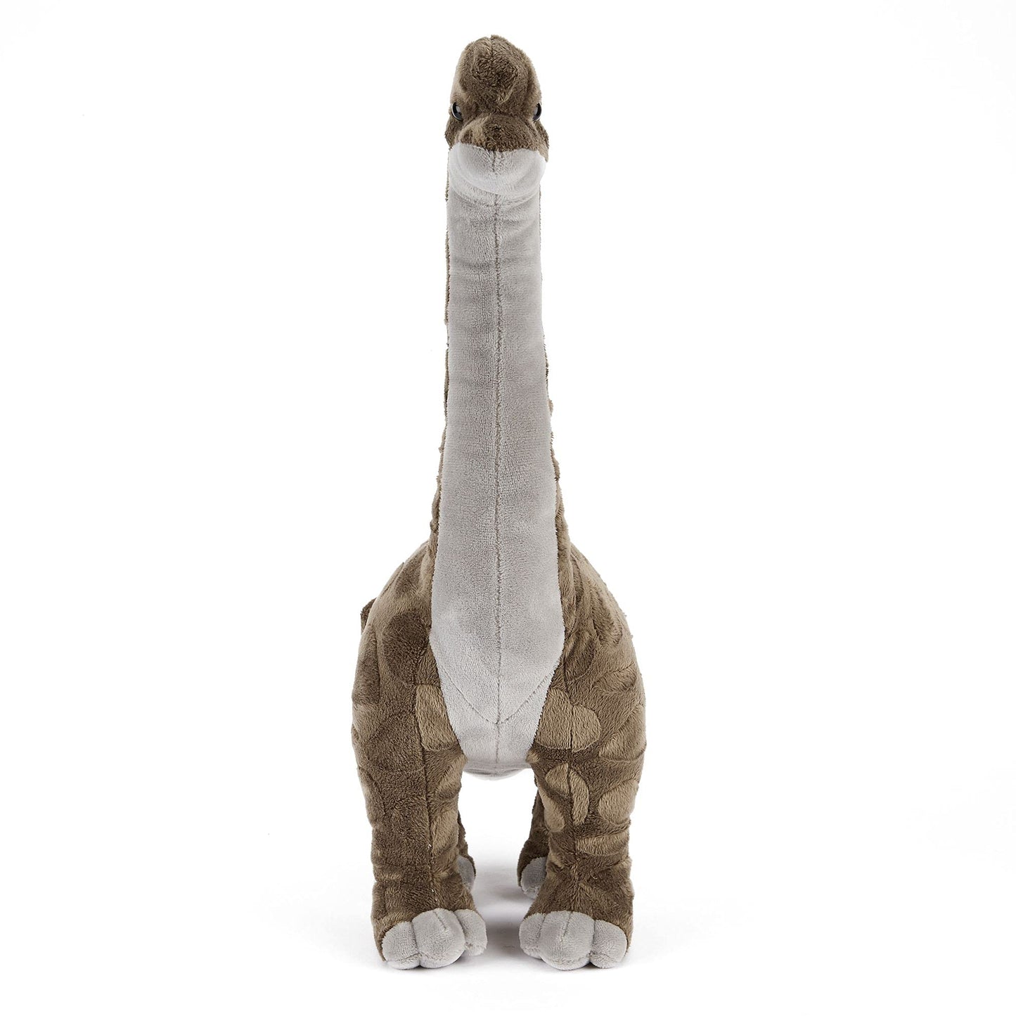Zappi Co Plush Children's Stuffed Soft Cuddly Plush Toy-Part of Safari Animals Collection, Perfect for Kids (40cm Depth)(Brachiosaurus Dinosaur)