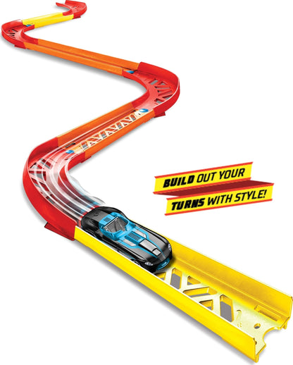 Hot Wheels Track Builder Pack Assorted Curve Parts Connecting Sets Ages 4 and Older, GLC88