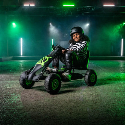 Xootz Viper Racing Go Kart, Kids Ride On