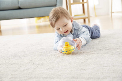 Fisher-Price Watermates, Duck, baby ball activity toy for crawl and chase play ages 3 months and up, 75676