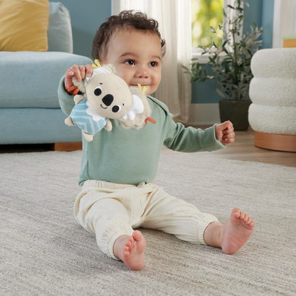 Fisher-Price Baby Playmat Simply Senses newborn gym with colorful mobile and sensory toys for infants 0+ months, soft and engaging.