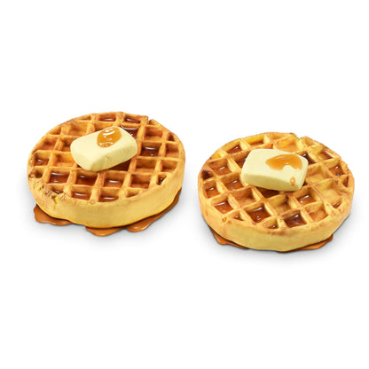 Slime Mart small bag pack of two waffle-making slime toys, colorful soft slime kit for kids ages 6-10, arts and crafts gift idea