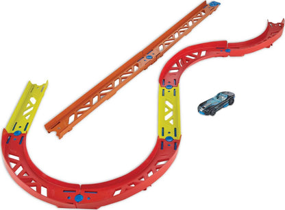 Hot Wheels Track Builder Pack Assorted Curve Parts Connecting Sets Ages 4 and Older, GLC88