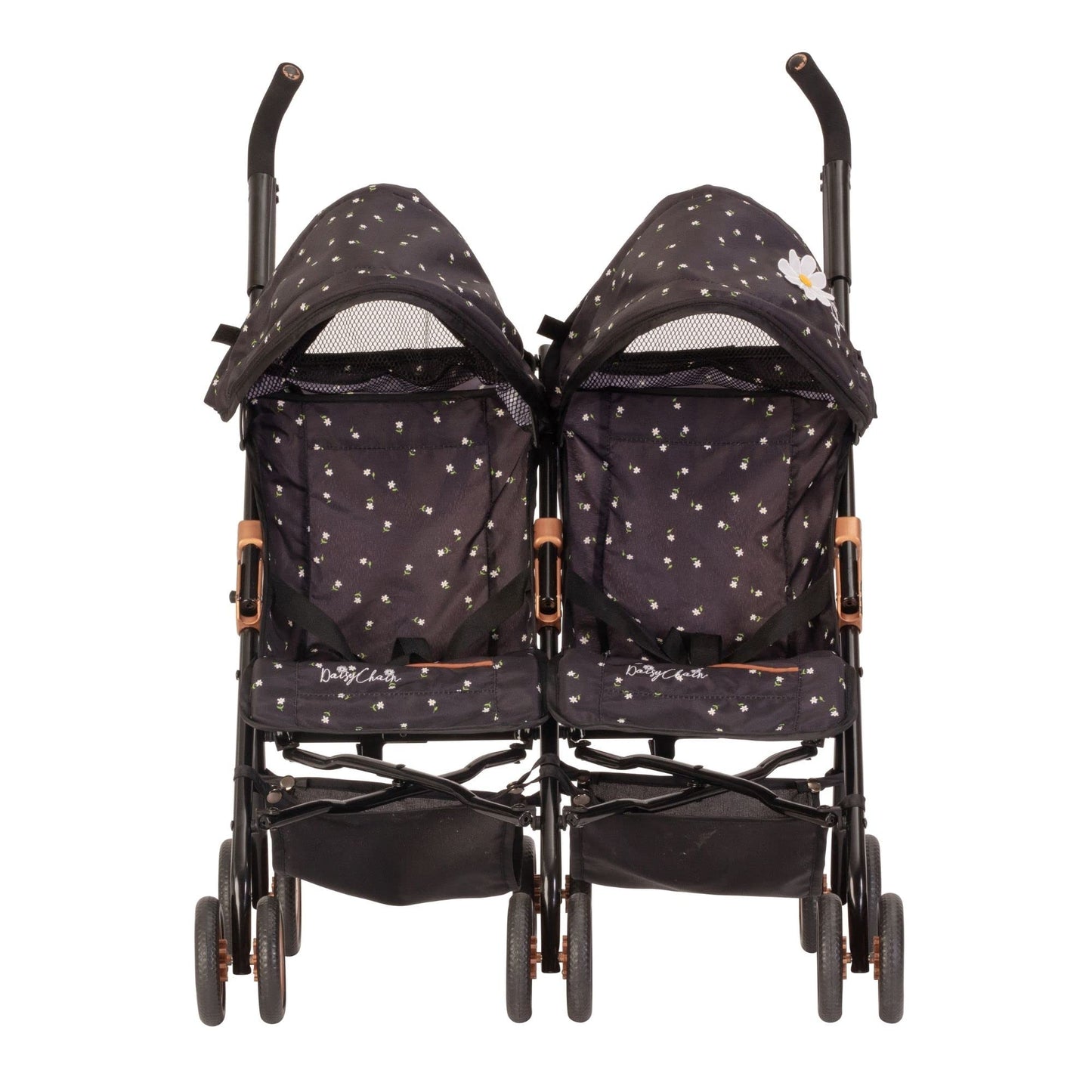 Daisy Chain Zipp Twin Max Dolls Pushchair – Adjustable handles from 76-82cm. For ages 4,5,6,7,8 or 9 years. (Limited Edition Twilight)