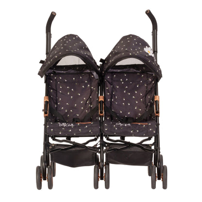 Daisy Chain Zipp Twin Max Dolls Pushchair – Adjustable handles from 76-82cm. For ages 4,5,6,7,8 or 9 years. (Limited Edition Twilight)