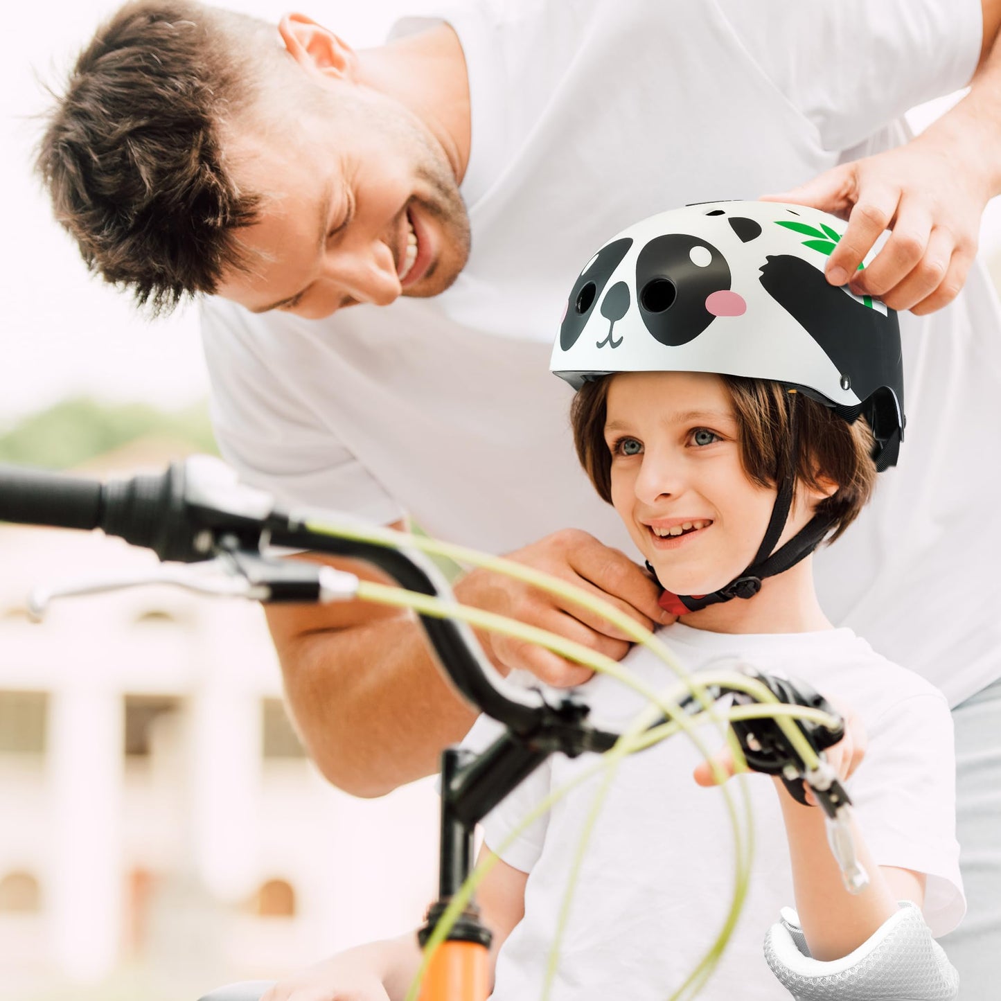 KAYMAN Kids Bike Helmet age 3 to 12, Adjustable Safety Gear for Boys and Girls, Suited to Scooter, Cycling, Skateboard & Roller Skating - Protection for Boys & Girls