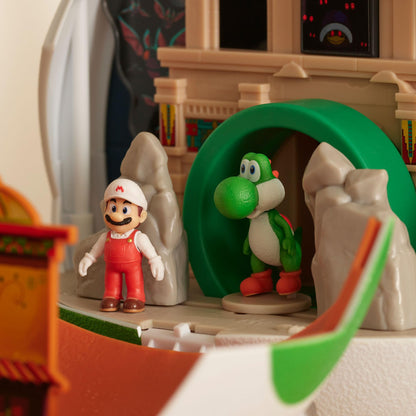 Super Mario Galaxy Yoshi Egg playset with 1.5-inch figures, colorful interactive toy from THE SUPER MARIO BROS. MOVIE for ages 3+.