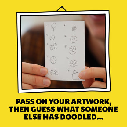 Six Second Scribbles: The frantically fast and fantastically fun drawing game | A family friendly party game for children, teens and adults (Six Second Scribbles)