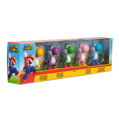 Nintendo Yoshi Figures Set of 5, 6.5 cm