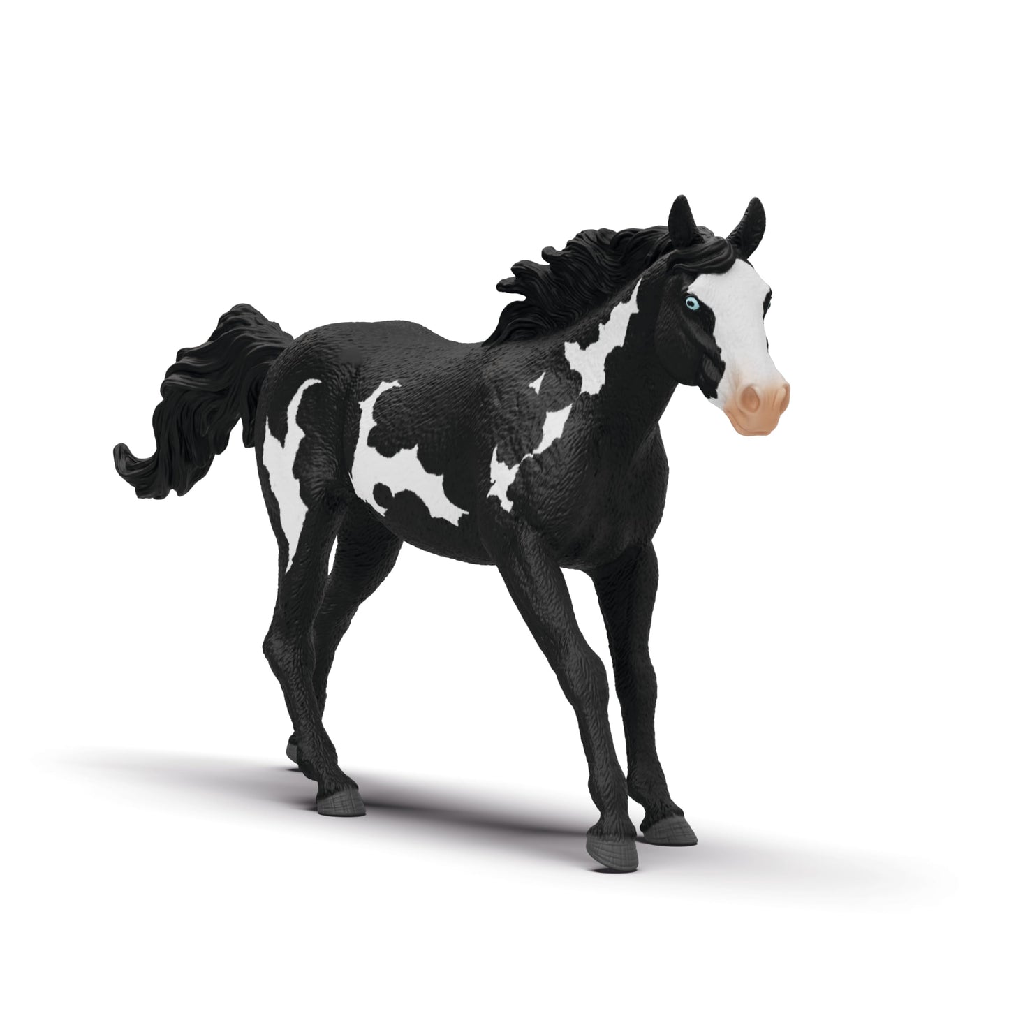 Schleich Horse Club - Paint Horse Gelding - 17cm Hand-Painted Collectable, Realistic Toy Horse Figurine for Girls and Boys. Durable Educational Figure for Fun Imaginative Play. Kids Toys Ages 5+ 14900