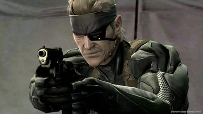 Metal Gear Solid: Master Collection Volume 2 Day One Edition game case for Switch by Konami, featuring artwork on the cover.
