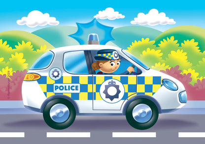 Ravensburger Rescue Vehicles - My First Jigsaw Puzzles for Toddlers Age 18 Months - 2, 3, 4 & 5 Pieces