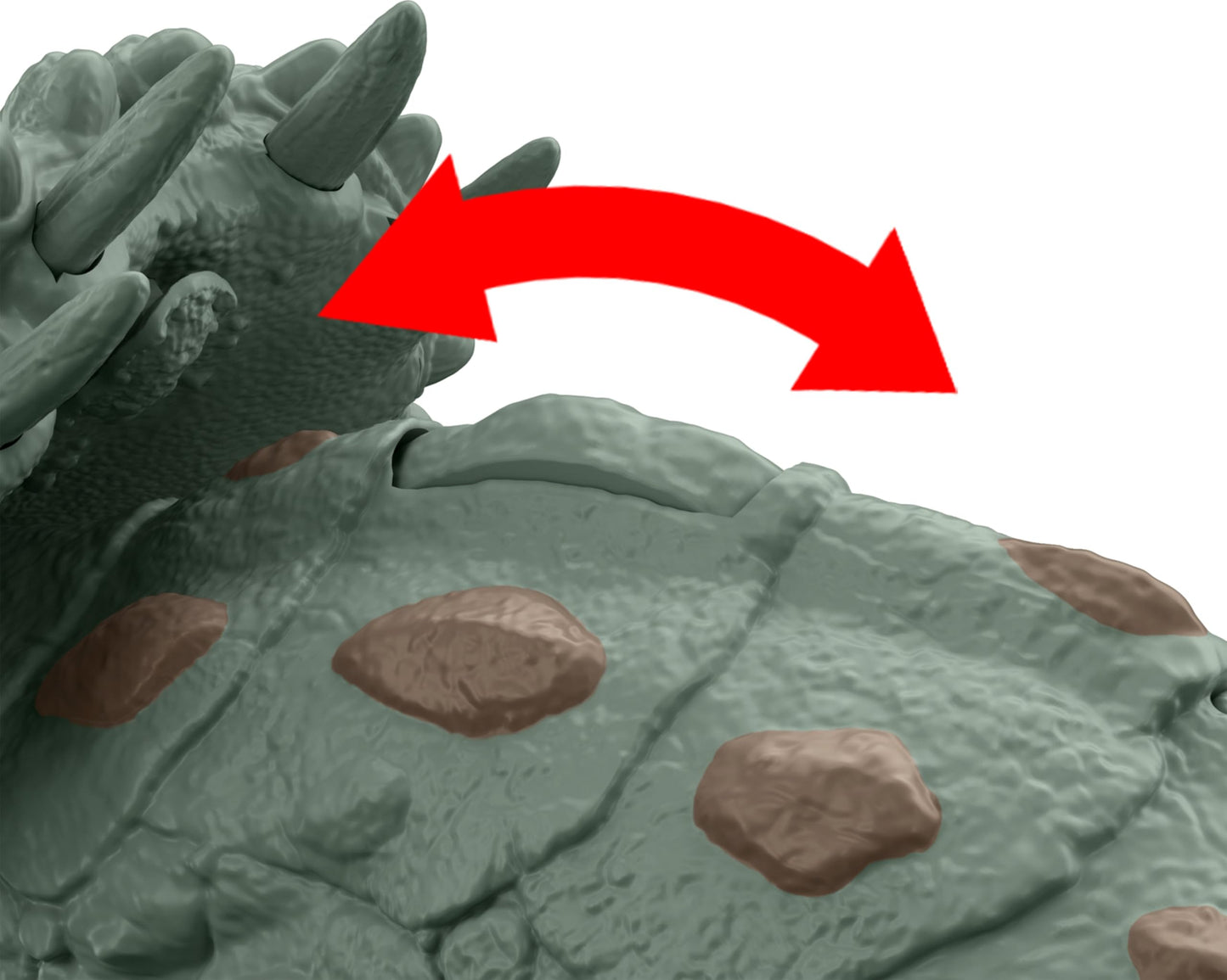 Jurassic World Gigantic Trackers Triceratops Dinosaur Action Figure, Large Species Toy, Headbutt Attack, Evolved Horn Feature, Digital Play, HTK79