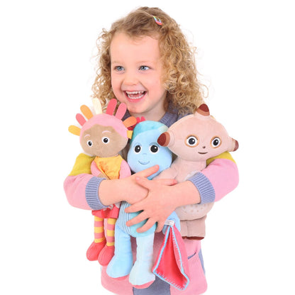 In the Night Garden Upsy Daisy Talking Teddy Bear, Cbeebies Cute & sensory toys. Comforting sounds. Kids Toys & Baby toys 0-6 months, Pink