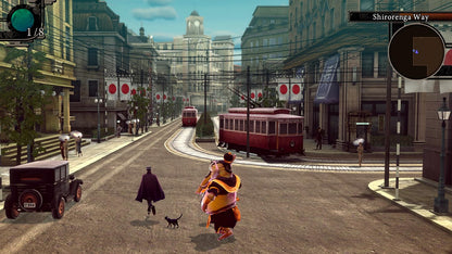 Nintendo Switch game Raidou: Remastered - The Mystery of the Soulless Army by Atlus featuring cover art with Raidou in a dark, supernatural setting.