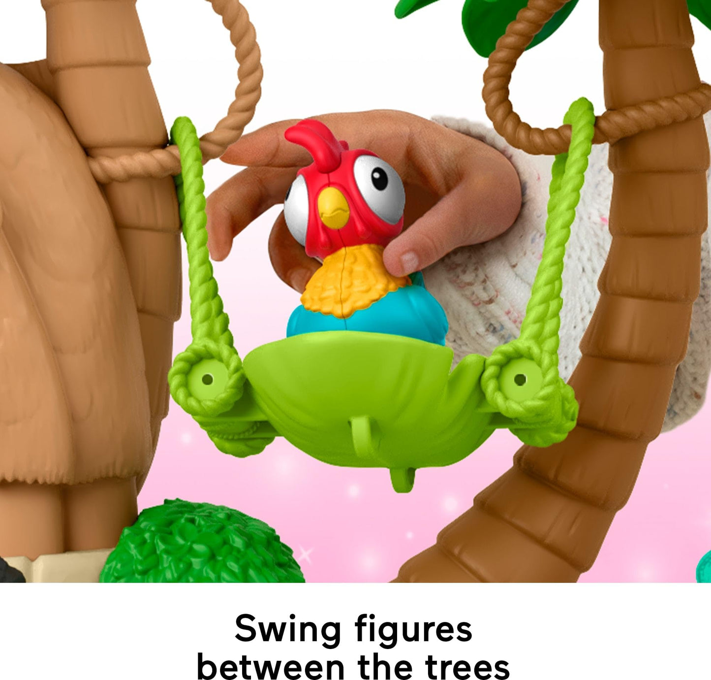 Fisher-Price Little People Toddler Toy Disney Princess Moana Adventure Village Playset with Figures for Pretend Play Kids Ages 18+ Months, JGP44