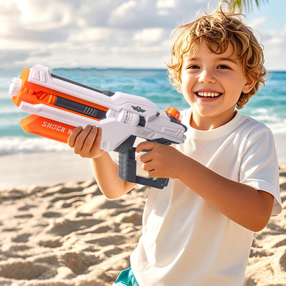YIYAYOO large water gun for kids and adults, powerful water pistol with 30-40ft range, 1300cc capacity, ideal for outdoor summer fun