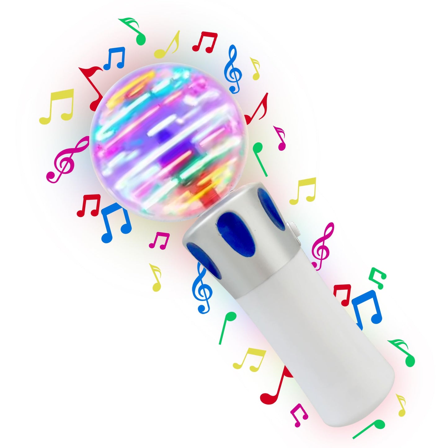 LoveHugs Musical Light Up Wand - Sensory Lights For Autism - Sensory Toys For Autism - Autistic Toy - Magic Wands For Kids