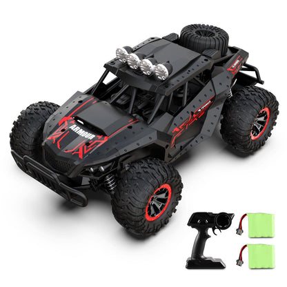 Remote Control Car for Kids 2.4Ghz Rechargeable Batteries 70 mins Play Time, 25 Km/h Monster Truck 1:16 Off-road All-terrains Hobby RC Car Professional Gift for Kids