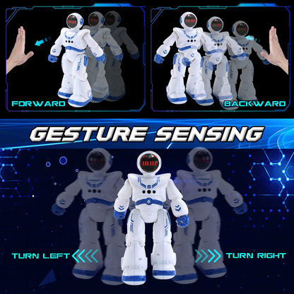 Kaybolge Kids Toys for 4 Year Old Boy Girls Remote Control Robot Kits with RC Smart Gesture Sensing Educational for Kids Christmas Birthday Gifts for 4 5 6 7 8 9 10 11 12 Years Old Boys Girls