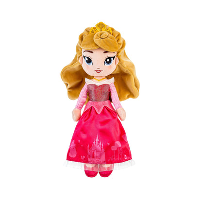 Disney Store Official Aurora Soft Toy Doll, Sleeping Beauty, 37cm/14”, Plush Cuddly Plush with Embroidered Details, the Princess Dressed in Signature Outfit with Shimmery Bodice, Suitable for Ages 0+