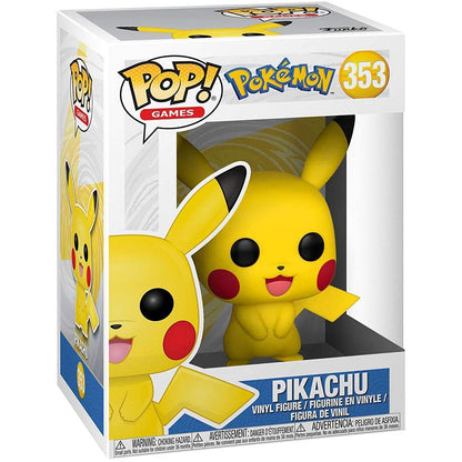 Funko Pop! Pikachu collectable vinyl figure, featuring a cute design, perfect for kids, adults, and collectors.