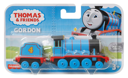 Thomas & Friends Gordon Engine, die-cast metal push-along toy train for preschool kids 3 years and up, HHN38
