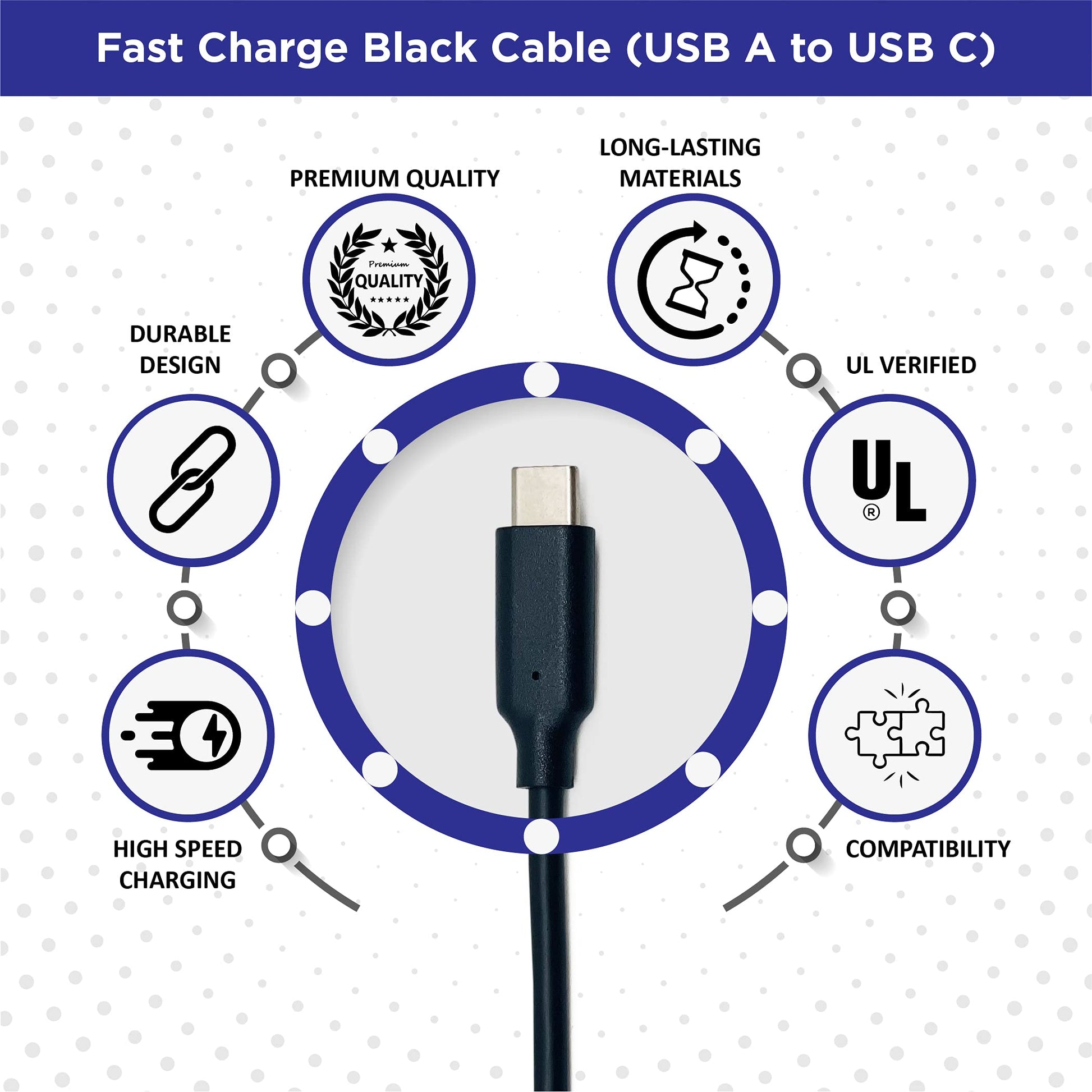 BrightOn PS5 HDMI 2.1 8K/4K high-speed CAT 7 cable with gold plating, 2 meters, USB A to USB C fast charging connection.