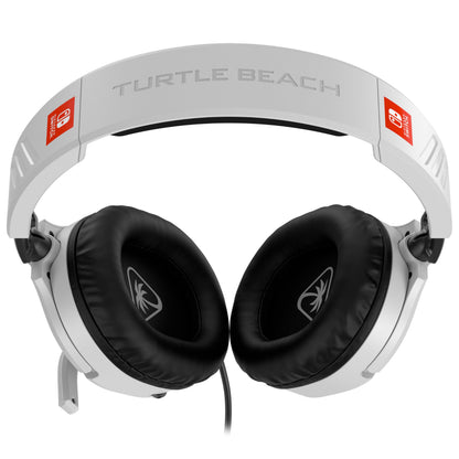 Turtle Beach Recon 70 wired gaming headset with flip-to-mute mic, 40mm speakers, adjustable headband, lightweight design for Nintendo Switch