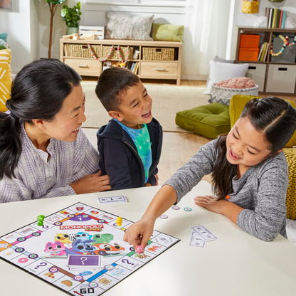 Hasbro Gaming Monopoly Junior, Family Board Game for 4+ Year Old Kids, Strategy Games for 2-6 Players