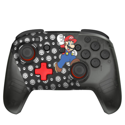 Turtle Beach Rematch Wireless Controller for Nintendo Switch featuring Super Mario Jump design and official licensing.