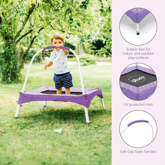 Plum My First Bouncer Children's Trampoline with Balance Handle, Junior