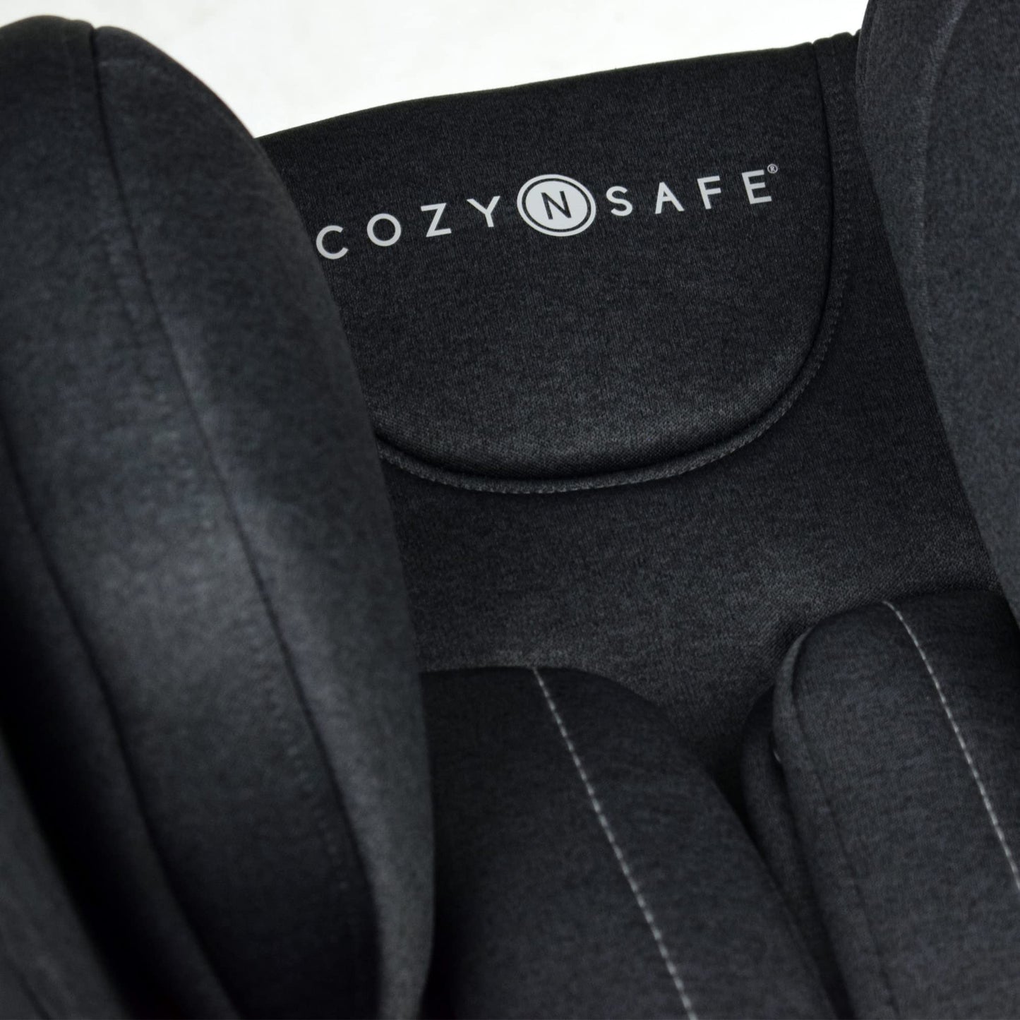 Cozy N Safe Fitzroy Group 0+1 Car Seat 0-18KG, Birth - 4 Years, 5 Point Harness, 4 Position Recline, Rear Facing from Birth to 13kg/ Forward Facing from 9kg to 18kg, Deep Padding - Graphite