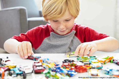 Hot Wheels 50-Car Pack of 1:64 Scale Vehicles Individually Packaged, Gift for Collectors & Kids Ages 3 Years Old & Up, CGN22