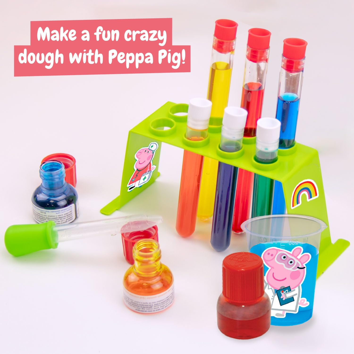 Science4you Peppa Pig science kit for kids with experiments including giant bubbles and seed growing for children aged 4 to 6.