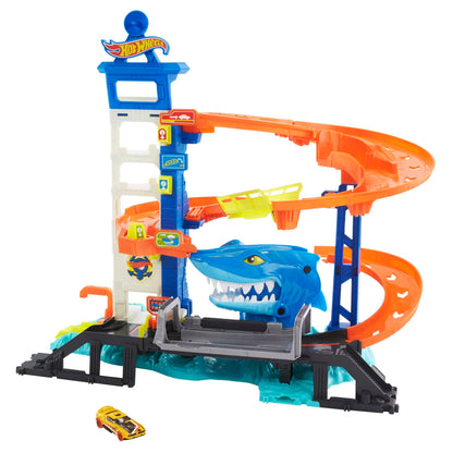 Hot Wheels Hw City attacks Shark Soc