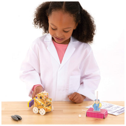 Galt Mighty Magnets science kit for kids with magnets, robot building, and levitation experiments, suitable for children aged 6+