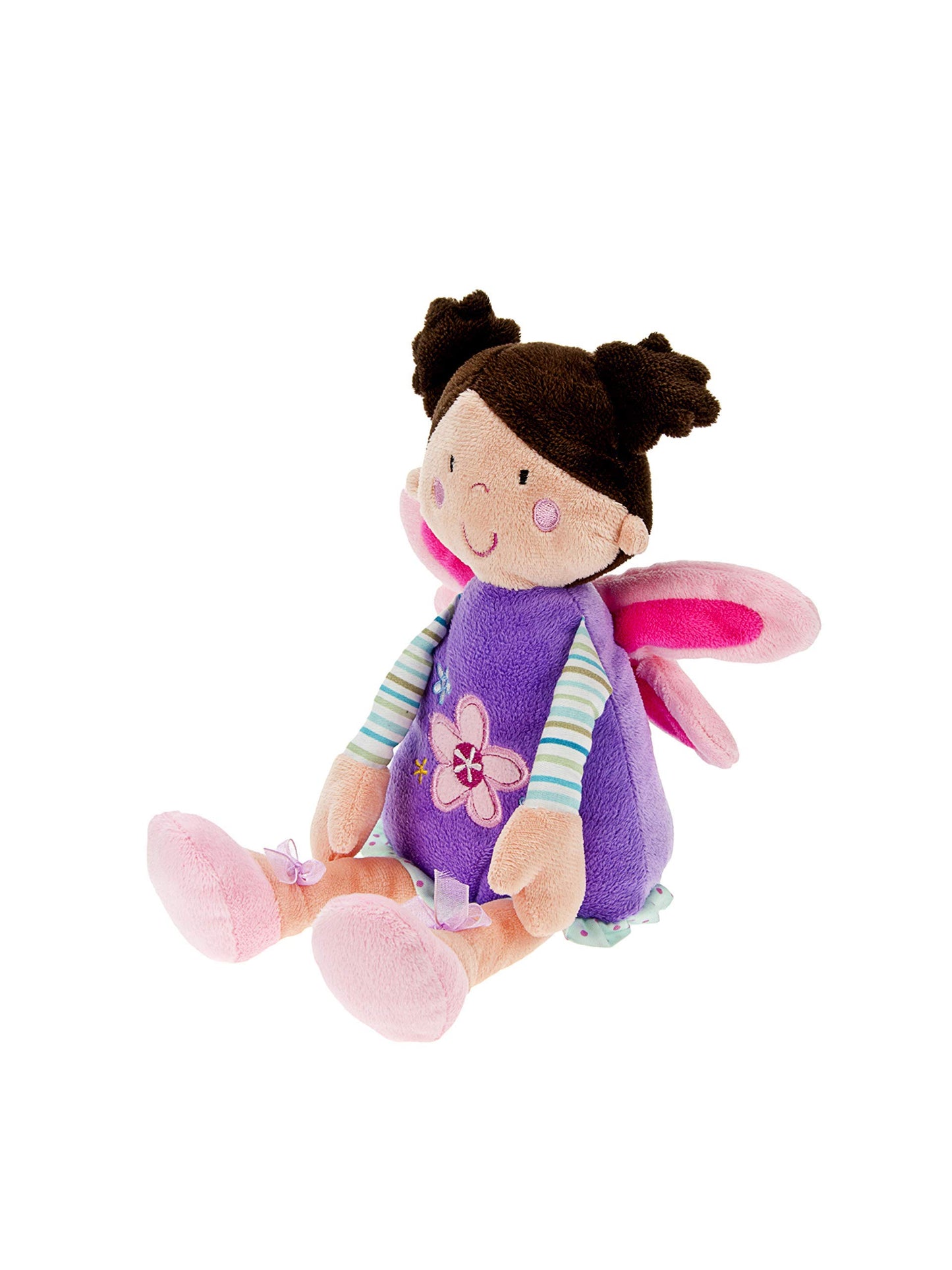 Mousehouse Gifts - Purple Bunny Rabbit Soft Toy in Clothes, Plush Rabbit Cuddly Toy for Newborn Baby Boys and Girls