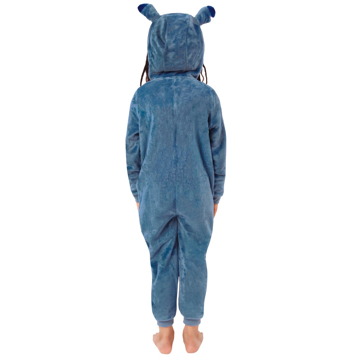Disney Stitch Onesie For Girls | Girls Onesies | Stitch PJs | Blue 6-7 Years