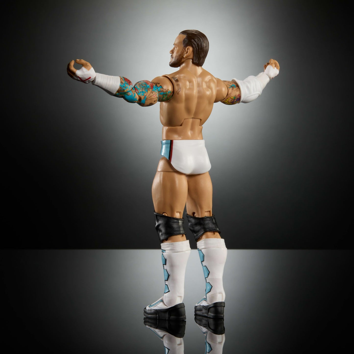 Mattel WWE Elite Action Figure & Accessories, Greatest Hits 2025 Set, 6-inch Collectible CM Punk with 25 Articulation Points & Swappable Hands, JHT46
