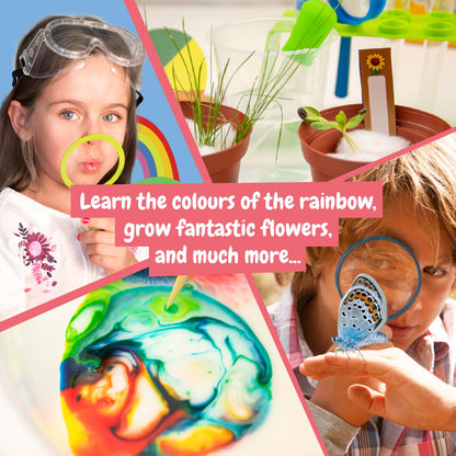 Science4you Peppa Pig First Science Kit for Kids with 26 experiments including bubbles and seed growing kits for children aged 4+