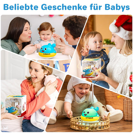 Baby Light Up Bath Toys: Toddler Bath Toy for 1 2 Year Old - Bath Toys for Babies 6-12 Months with Colorful Lights - Baby Boy girl Gifts Kids Toys Age 1-3