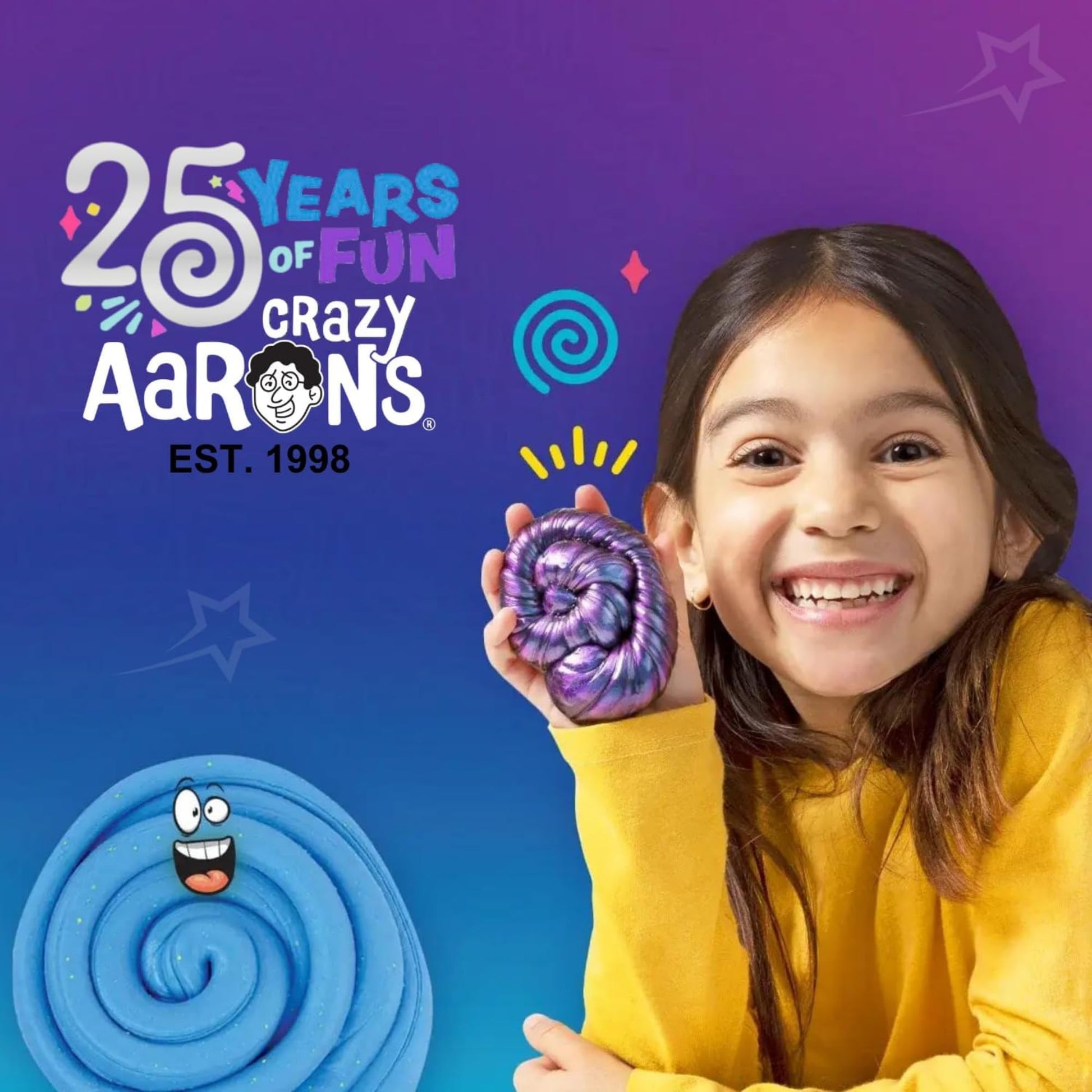 Crazy Aaron's Coral Reef Putty Mini Tin with vibrant coral-colored slime and playful texture in a compact container.