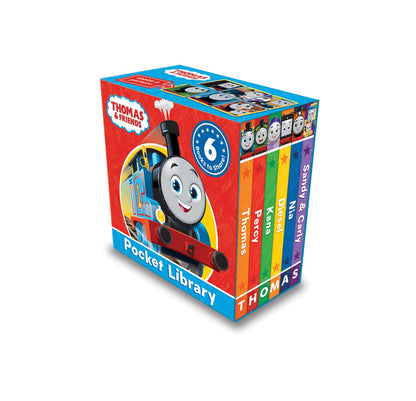 Thomas & Friends: Pocket Library: Six Pocket-Sized Illustrated Story Board Books in a Handy Slipcase – Perfect Christmas Stocking Filler to Entertain Young Train Fans When Out And About